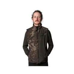 Nash Polaire Sans Manche Homme Zero Tolerance Sherpa Fleece Reversible Body Warmer - Camo * Sweats & Polaires