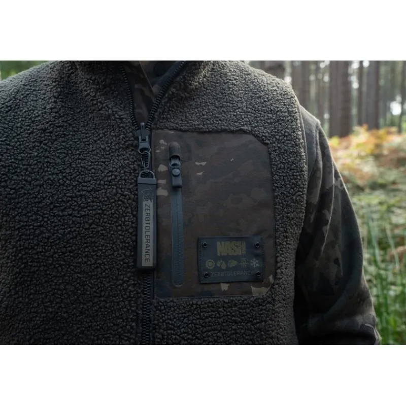 Nash Polaire Sans Manche Homme Zero Tolerance Sherpa Fleece Reversible Body Warmer - Camo * Sweats & Polaires