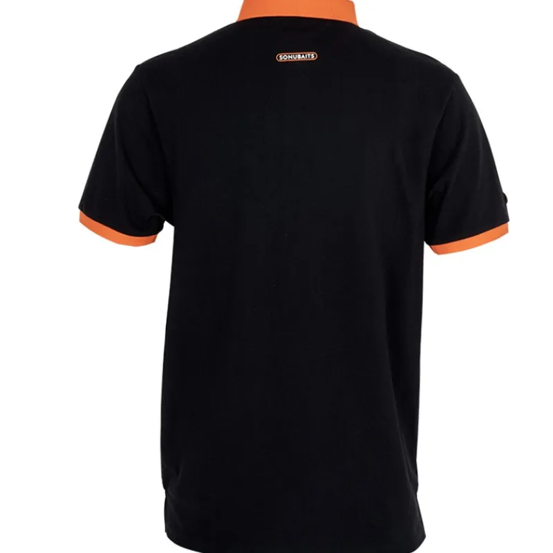 Sonubaits Polo Homme - Noir/Orange * T-Shirts, Polos & Chemises