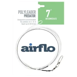 Airflo Polyleader Predator Titanium 7' Intermediate * Bas De Ligne Mouche