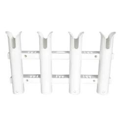 Seanox Porte Canne 4 Cannes Pvc Rack Fixe * Equipements Bateau & Annexe
