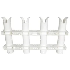 Seanox Porte Canne 4 Cannes Pvc Rack Fixe * Equipements Bateau & Annexe