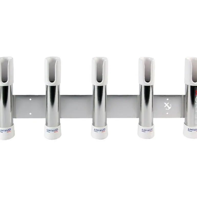 Porte Canne Seanox Inox Embout Fendu 5 Cannes