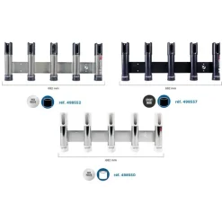 Porte Canne Seanox Inox Embout Fendu 5 Cannes