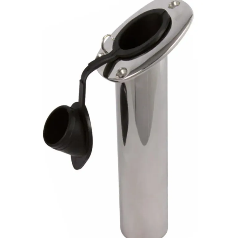Porte Canne Seanox Inox Encastrable 30° Anneau Fixat. Canne