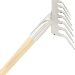 Flashmer Rateau Dents Plates Inox * Pêche À Pied
