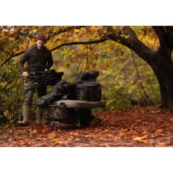 Sac Pour Piques Korda Compac Bankstick Bag Dark Kamo