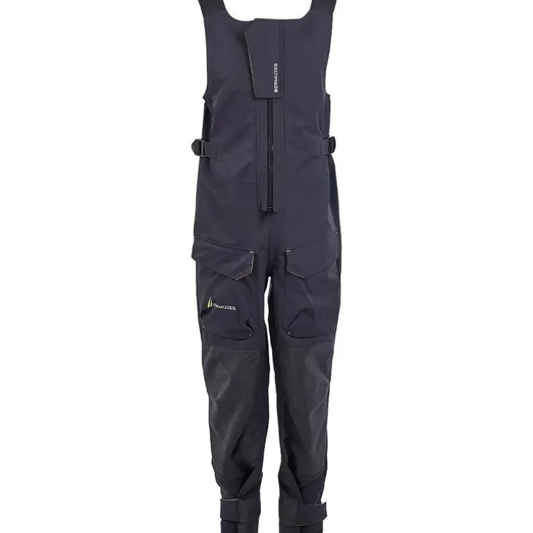 Salopette Homme Bermudes Offshore Impermeable - Noir/Gris