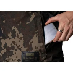 Nash Salopette Homme Zero Tolerance Helluva Waterproof - Camo * Pantalons, Salopettes & Shorts