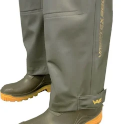 Salopette Homme Vass Team Vass 220 Unlined Bib & Brace Waterproof - Kaki