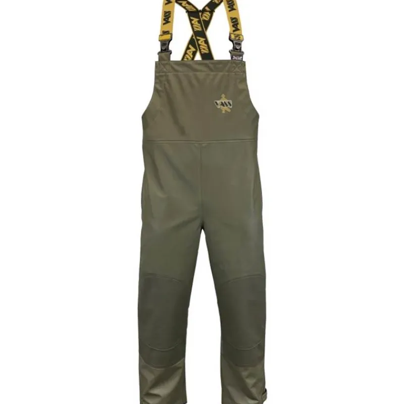 Vass Salopette Homme Team 220 Winter Lined Bib & Brace Waterproof - Kaki * Pantalons, Salopettes & Shorts