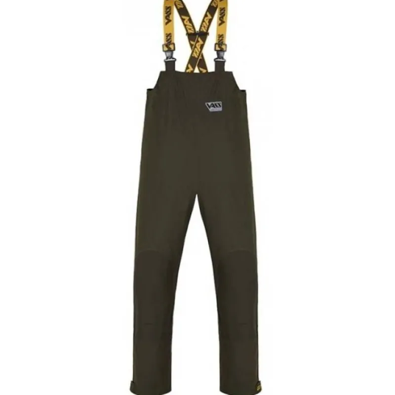 Vass Salopette Homme 175 Unlined Waterproof Bib & Brace - Kaki * Pantalons, Salopettes & Shorts