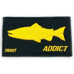 Fishxplorer Scratch Interchangeable Pour Casquette / Bonnet Addict Truite - Noir * Cadeaux & Décoration|Cadeaux & Décoration