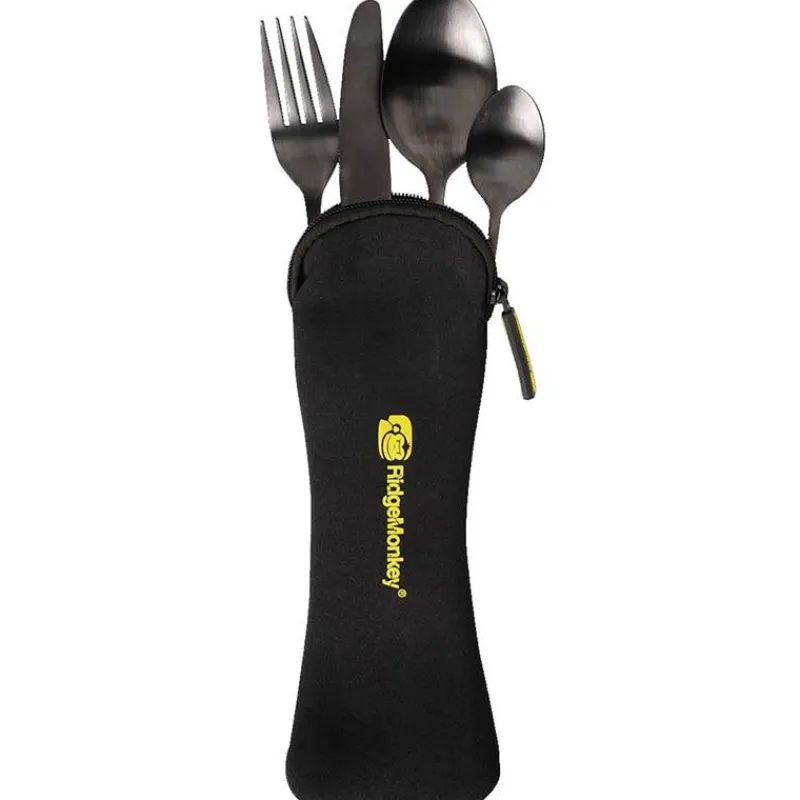 Ridge Monkey Set De Couverts Dlx Cutlery Set * Bivouac