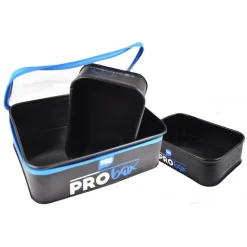 Garbolino Set Sac À Appâts Eva Pro Box Grounbait * Bagagerie Coup