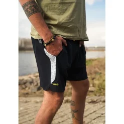 Black Cat Short De Bain Swim Shorts - Noir * Pantalons, Salopettes & Shorts