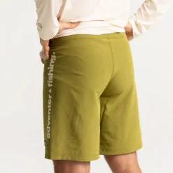 Adventer & Fishing Short Homme Trol - Olive * Pantalons, Salopettes & Shorts