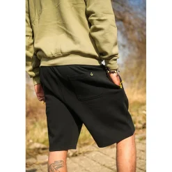 Black Cat Short Homme Jogger Shorts - Noir * Pantalons, Salopettes & Shorts