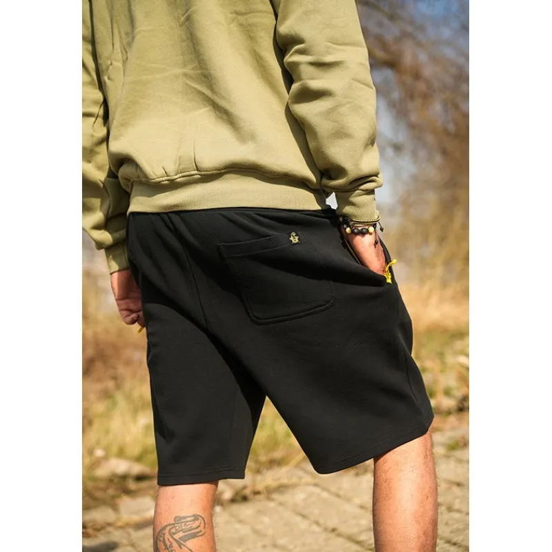 Black Cat Short Homme Jogger Shorts - Noir * Pantalons, Salopettes & Shorts