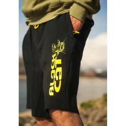 Black Cat Short Homme Jogger Shorts - Noir * Pantalons, Salopettes & Shorts