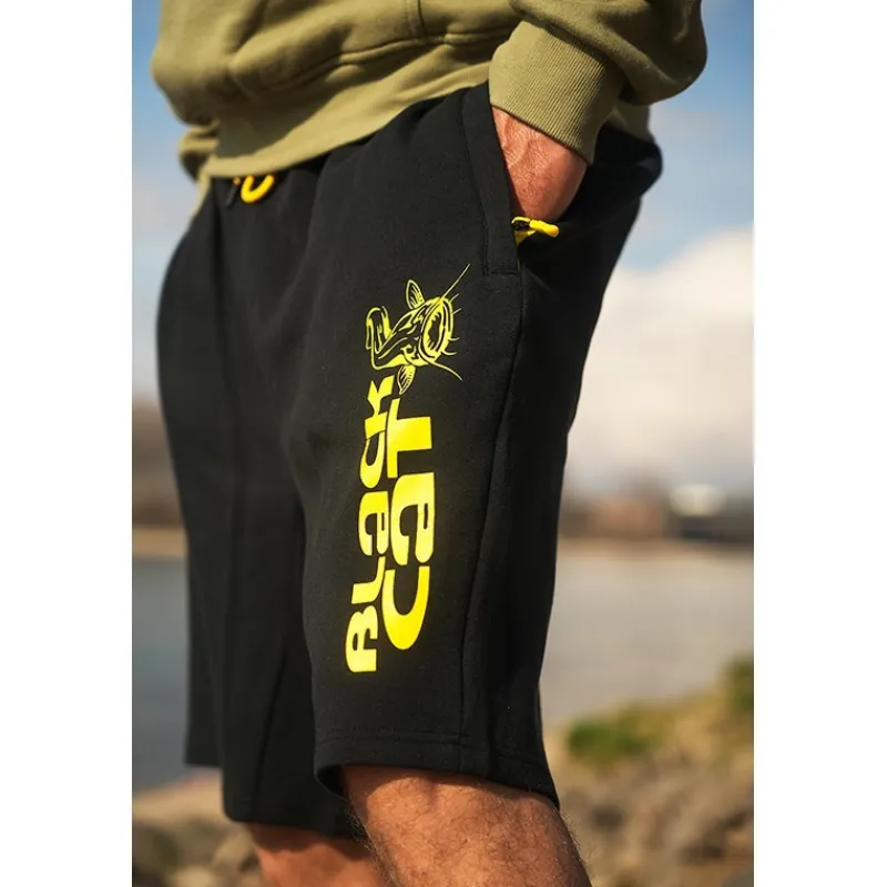 Black Cat Short Homme Jogger Shorts - Noir * Pantalons, Salopettes & Shorts