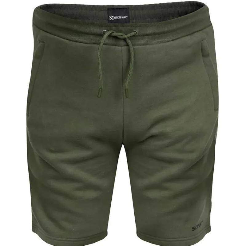 Sonik Short Homme Fleece Shorts - Vert * Pantalons, Salopettes & Shorts