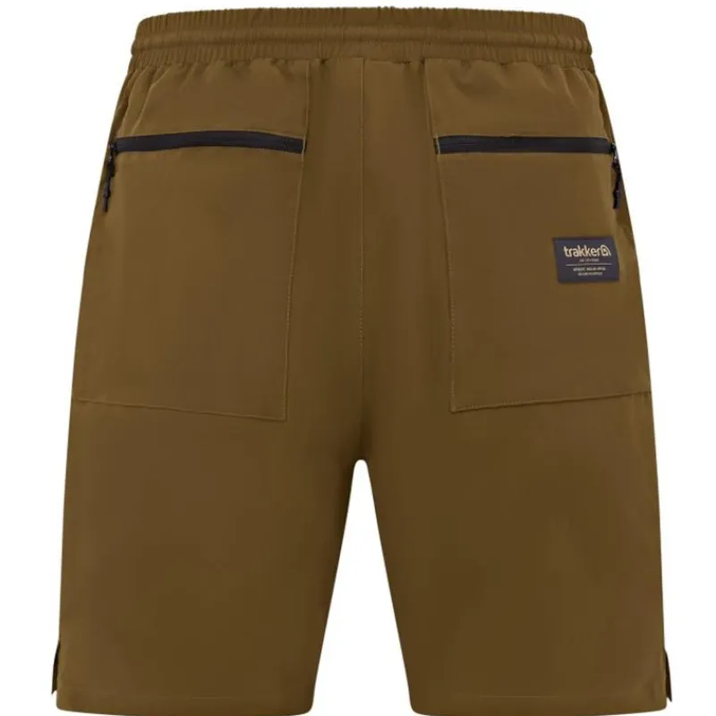 Trakker Short Homme Techpro Shorts - Kaki * Pantalons, Salopettes & Shorts
