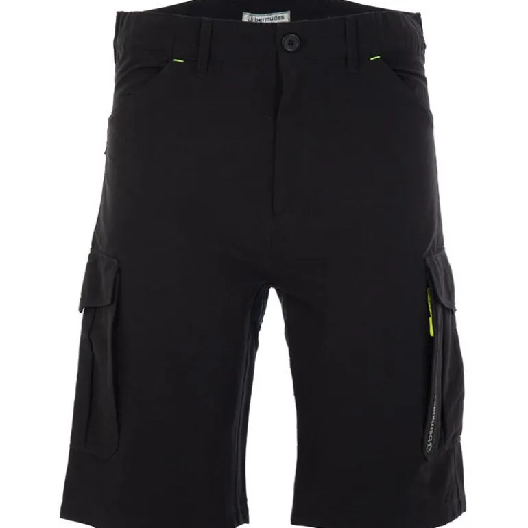 Short Mixte Bermudes Dassar - Noir