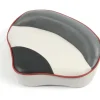 Pike n Bass Siege Assis/Debout Pike'n Bass Liseret Rouge - Gris/Noir * Equipements Bateau & Annexe