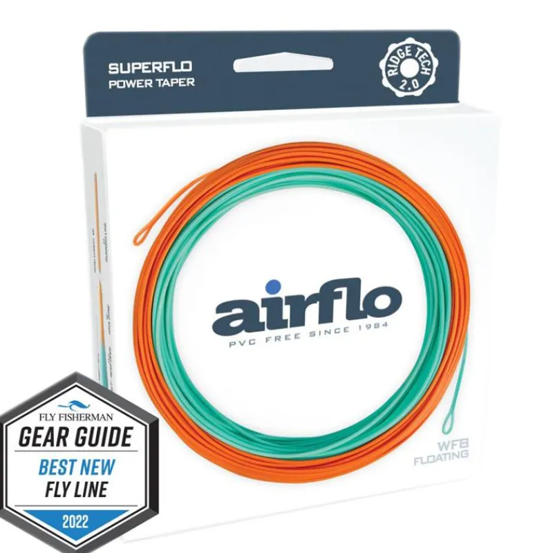 Airflo Soie Ridge 2.0 Superflo Power Taper * Soies Mouche - Backing