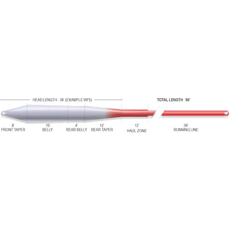 Airflo Soie Ridge 2.0 Superflo Universal Taper * Soies Mouche - Backing