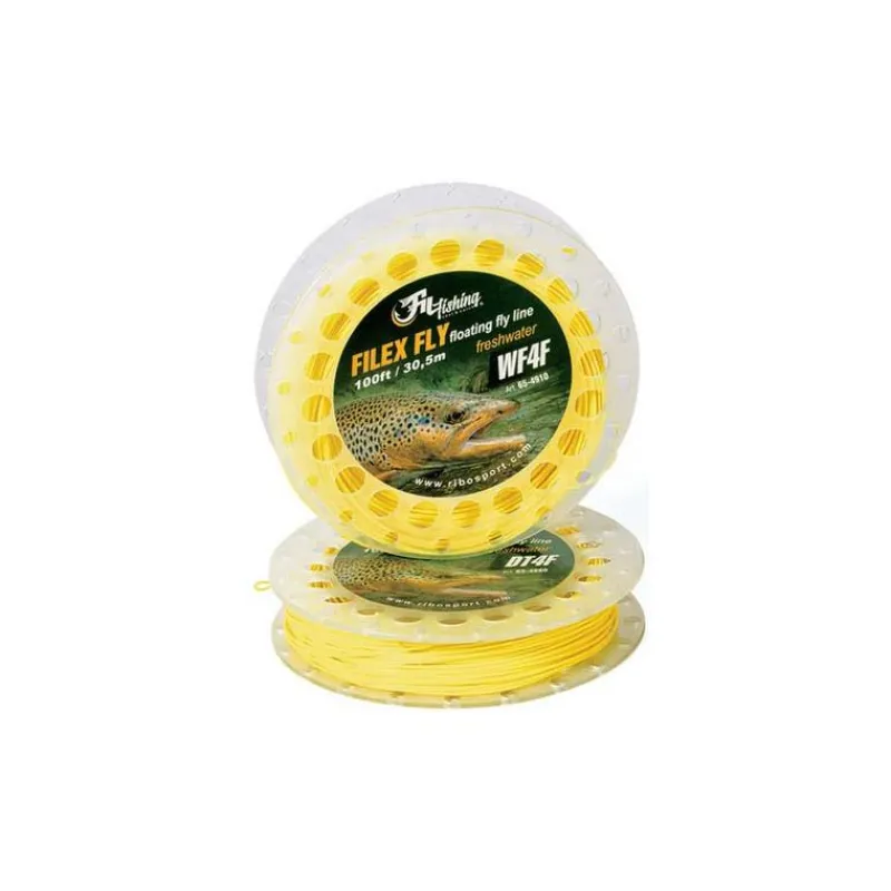 Fil Fishing Soie Flottante Filex Dt5f * Soies Mouche - Backing