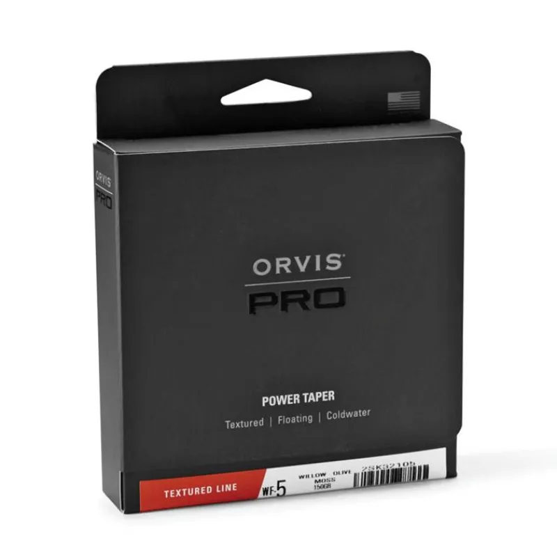 Orvis Soie Pro Power Taper Textured * Soies Mouche - Backing
