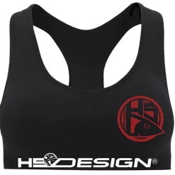 Sous Vetement Femme Hot Spot Design Sport Bra Red Logo - Noir