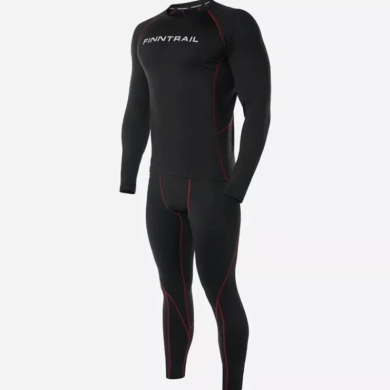 Finntrail Sous Vêtement Homme Thermo S Black 6304 - Noir * Sous-Vêtements & Chaussettes