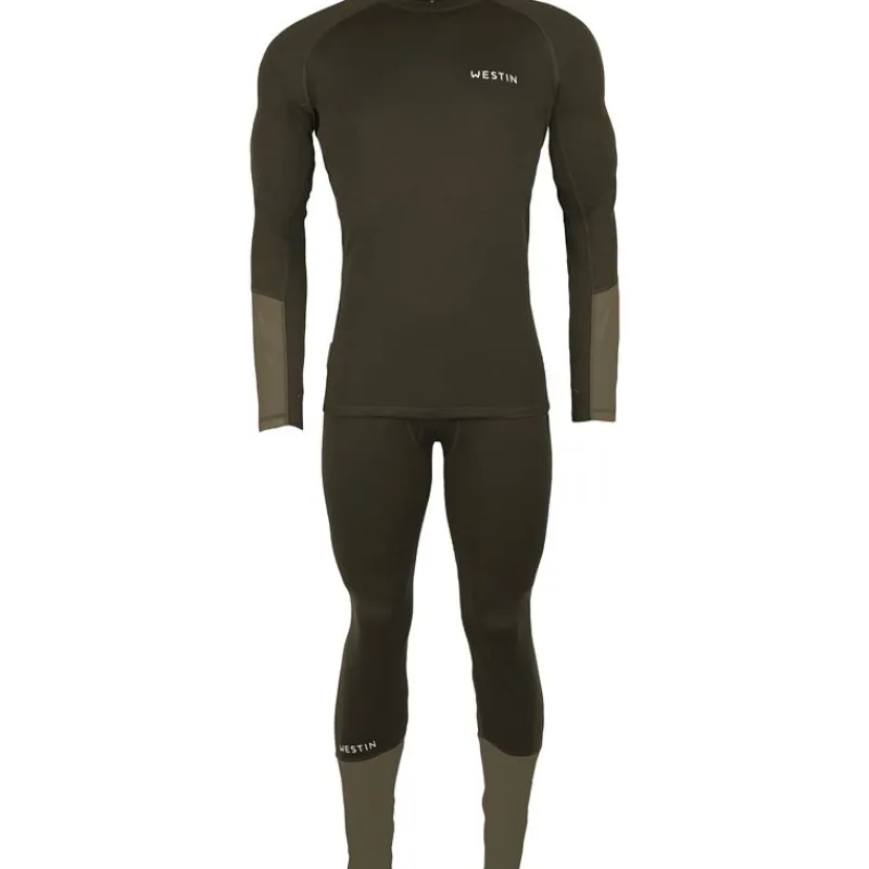 Westin Sous-Vêtement Homme Thermal Tech Baselayer Set - Vert * Sous-Vêtements & Chaussettes