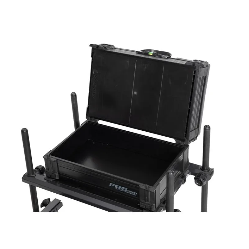 Fox Matrix Station F25 Pro Seatbox - Black Edition * Stations - Paniers Sièges