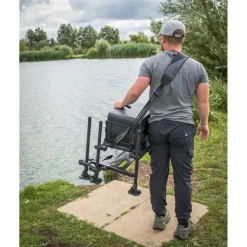 Fox Matrix Station F25 Pro Seatbox - Black Edition * Stations - Paniers Sièges