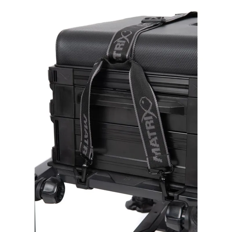 Fox Matrix Station F25 Pro Seatbox - Black Edition * Stations - Paniers Sièges