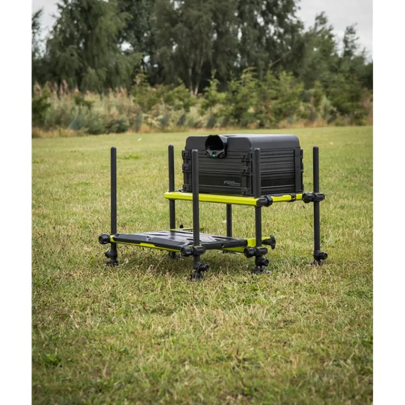Fox Matrix Station F25 Pro Seatbox - Lime Edition * Stations - Paniers Sièges
