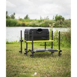 Fox Matrix Station F25 Pro Seatbox - Lime Edition * Stations - Paniers Sièges