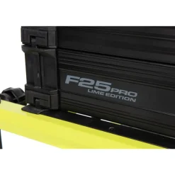 Fox Matrix Station F25 Pro Swivel Seatbox - Lime Edition * Stations - Paniers Sièges