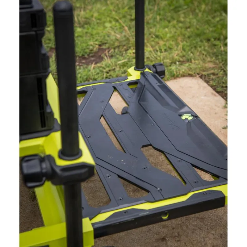 Fox Matrix Station F25 Pro Swivel Seatbox - Lime Edition * Stations - Paniers Sièges