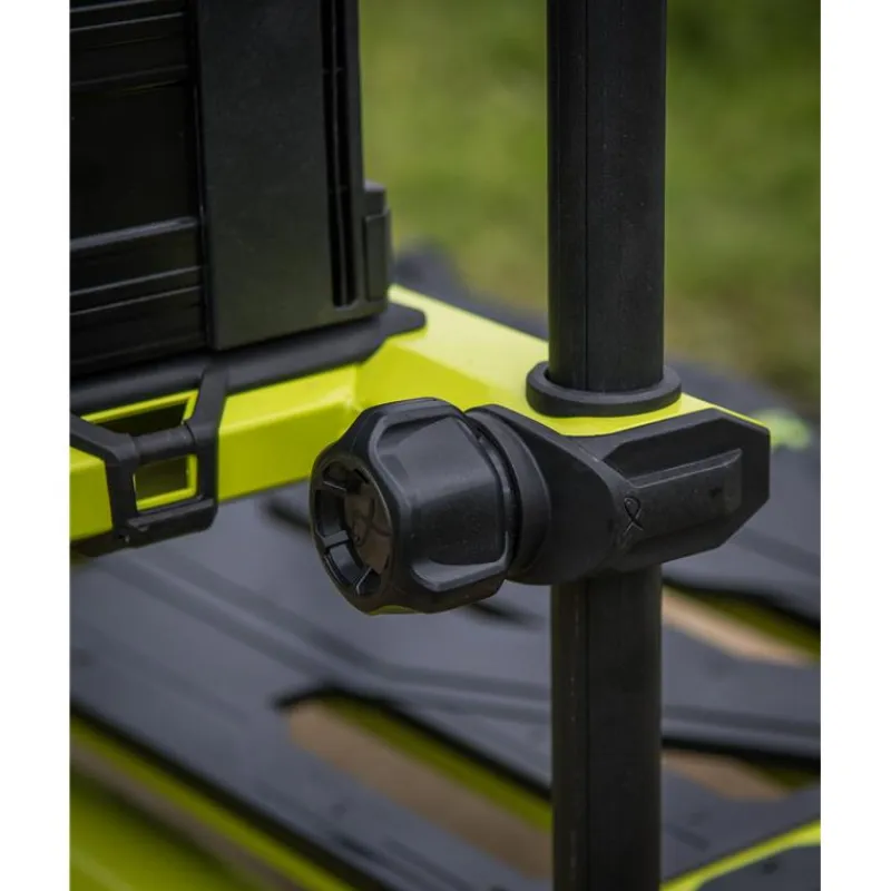 Fox Matrix Station F25 Pro Swivel Seatbox - Lime Edition * Stations - Paniers Sièges
