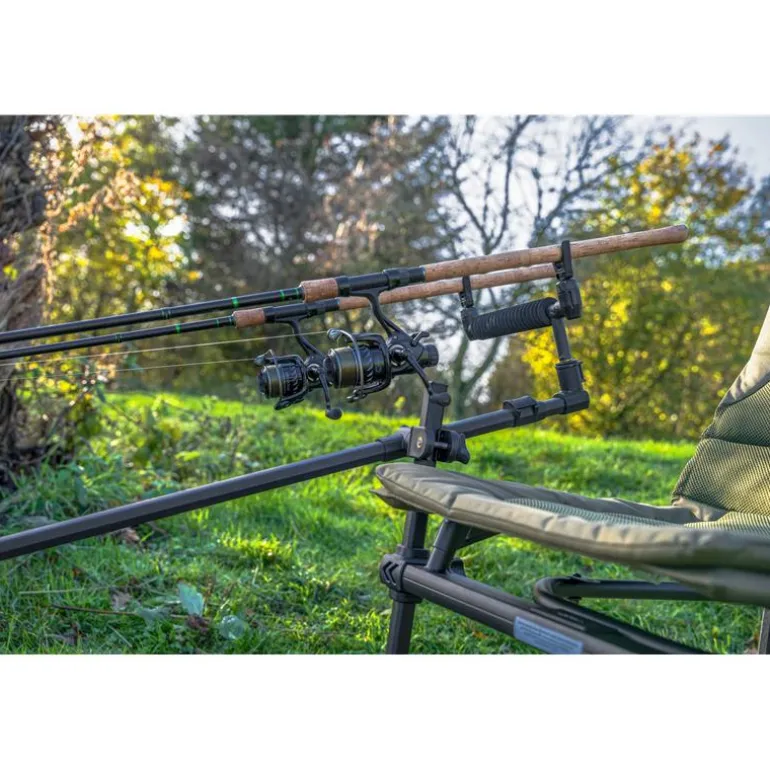 Support De Canne Korum Xs Two Rod Arm & Rests