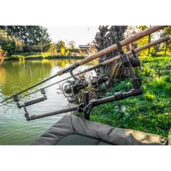 Support De Canne Korum Xs Two Rod Arm & Rests