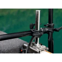 Pike n Bass Support Piedestal De Perche De Sonde Pike'n Bass Live Sur Glissière * Equipements Bateau & Annexe