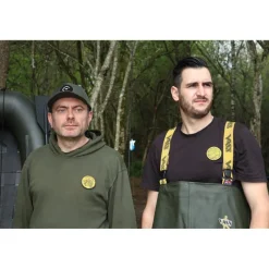 Sur vos traces Sweat À Capuche Pêche Personnalisable - Kaki * Calendriers De L'Avent|Calendriers De L'Avent