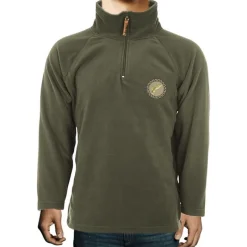 Bartavel Sweat Homme Oslo Truite Micropolaire - Kaki * Sweats & Polaires
