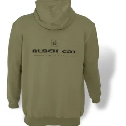Black Cat Sweat Homme Hoodie - Kaki * Sweats & Polaires
